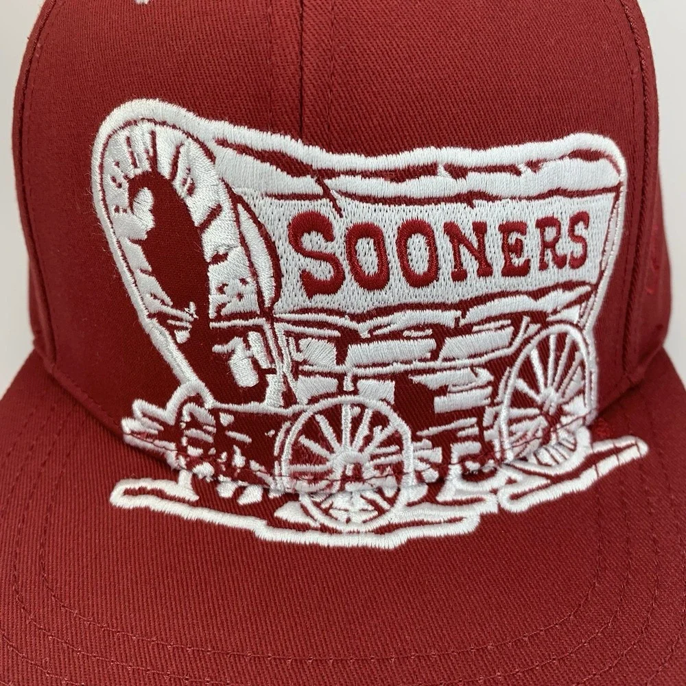 Oklahoma Sooners OU Schooner Hat YOUTH Adjustable Snapback Baseball Cap TOW